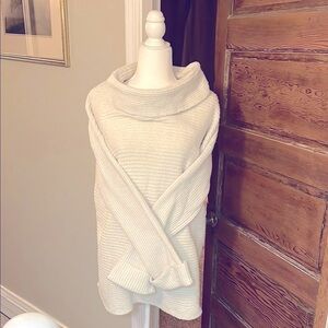 Cozy White Anthropologie Long Sweater